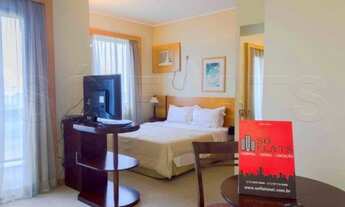 Imagem: Flat Blue Tree Anália Franco com 27m²