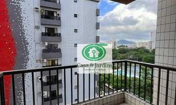 Imagem 4: Apartamento com 3 dormitórios para alugar, 130 m² por R$ 4.000,00/mês - Boqueirão - Santos