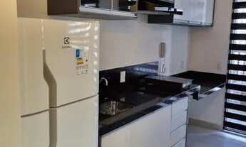 Imagem 2: Apartamento para aluguel tem 25 metros quadrados com 1 quarto, mobiliado com varanda