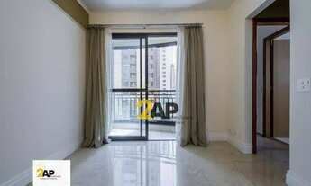 Imagem 2: Apartamento com 2 dormitórios para alugar, 60 m² por R$ 5.125,00/mês - Cidade Monções - Sã