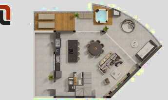 Imagem 2: Gran Solare Cobertura 3 Suítes, Terraço e 2 Vagas Jd Botânico