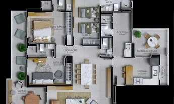 Imagem 6: Imóvel para venda possui 150m², 03 suites, 03 vagas de garagem em Batista Campos - Belém