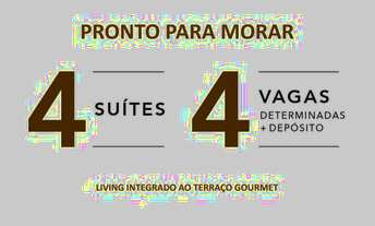 Imagem: Apartamento de 212m² 4 Quartos Suítes