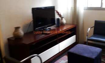 Imagem 3: Apartamento mobiliado para alugar, com 75m², dois dormitórios, em Cidade Monções, Zona Sul