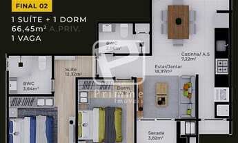 Imagem 7: APARTAMENTO 2 DORMITÓRIOS A VENDA EM BALNEÁRIO CAMBORIÚ