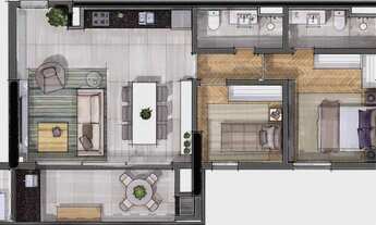 Imagem 6: Apartamento com 2 quartos em Jardim das Acácias - São Paulo - SP Á PARTIR DE 1.127,00