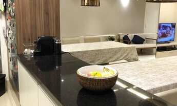 Imagem 3: Apartamento de 74m² | Living Ampliado