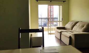 Imagem 3: Apartamento com 2 dormitórios (1suíte), sala ampla para 2 ambientes com sacada, 1 banheiro