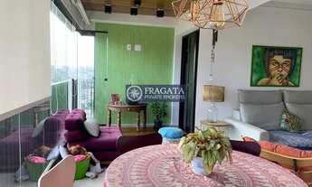 Imagem 2: Apartamento com 116m² - varanda gourmet na Pompéia