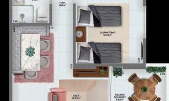 Imagem 7: APARTAMENTO COM 70.01 m² - GUILHERMINA - PRAIA GRANDE SP