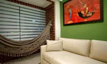 Imagem 3: FM 50m² do Mar, Apartamento totalmente Mobiliado e decorado, 2 quartos 1 suíte, 1 vaga