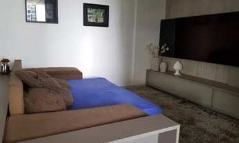 Imagem 3: Apartamento 3 quartos mobiliado pra alugar em prédio com área de lazer completa