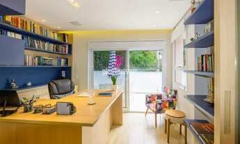 Imagem 5: CASA COM 3 SUÍTES, 4 GAR - 329,0M²AC E 477,0M² ÁREA DE TERRENO - QUINTAL COM PISCINA CHUR