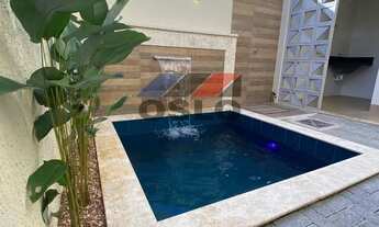 Imagem 3: CASA COM 03 QUARTOS SENDO 02 SUÍTE, GARAGEM, ÁREA GOURMET, LOCALIZADA NO JARDIM ATLÂNTICO