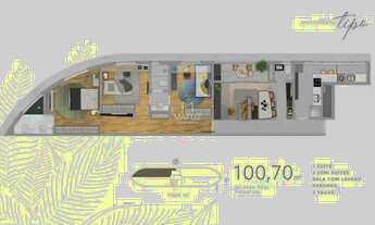 Imagem 2: LANÇAMENTO - Apartamento a venda 3 quartos, 2 vagas no Vale do Sereno - Nova Lima/MG