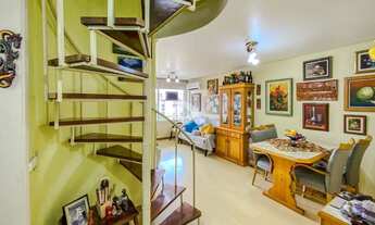 Imagem 7: Cobertura duplex com terraço, reformada, 2 dormitórios e 1 vaga escriturada 97 m² no Menin