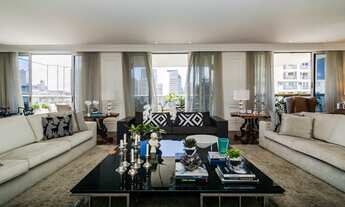 Imagem 2: Apartamento de 575 metros quadrados em prédio de altíssimo padrão no Jardins