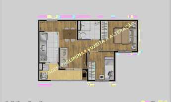 Imagem 5: Apartamento para venda com 41 metros quadrados com 2 quartos em Jardim Esmeralda - São Pau