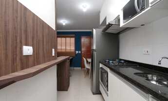 Imagem 2: APARTAMENTO COM 1 DORMITÓRIO, DECORADO E MOBILIADO