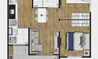 Imagem 3: Oportunidade Jaguaré - 2 Dorms Lazer de Club Em Obras Excelente Localização