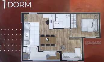 Imagem 5: Apto. com 41 m2. à Venda na Vila Guaca - ZN