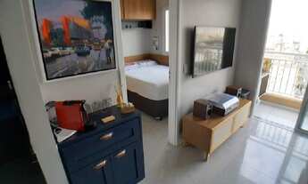 Imagem: Apartamento com varanda e vaga de garagem