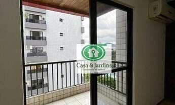 Imagem 3: Apartamento com 3 dormitórios para alugar, 130 m² por R$ 4.000,00/mês - Boqueirão - Santos