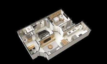 Imagem 3: Oportunidade Pronto Para morar Apartamento 2 Dormitórios Bairro Nações