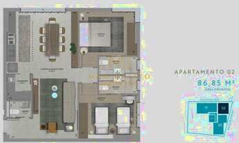 Imagem: Apartamento à venda no bairro Centro