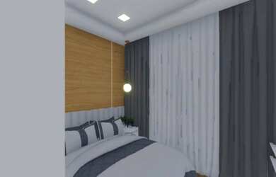 Imagem 7: Casa de condomínio para venda possui 100 metros quadrados com 2 quartos