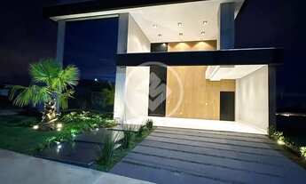 Imagem 3: Casa térrea com 4 suites com ambientes integrados no condominio Florais da Mata, Varzea Gr