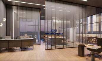 Imagem 3: Sala de 109,21m² de área - Alphaville - Nova Lima/MG