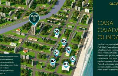 Imagem 7: Imóvel com 75 m ² Com 3 Qts com 1 Suíte em Casa Caiada - Olinda - PE