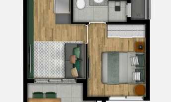 Imagem 3: Em Pinheiros 1 dormitório de 33m² ou Studio 26m² ao lado do Metrô Sumaré