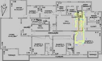Imagem 4: Excelente 300m², 1 por andar, á passos do Parque do Povo, Ótimo Terraço e Linda Piscina.!!