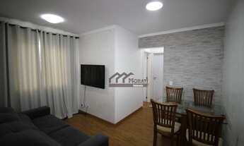 Imagem 2: Apartamento 2 dormitórios à venda, semi mobiliado 41 m² por R$ 179.000 - Afonso Pena - São