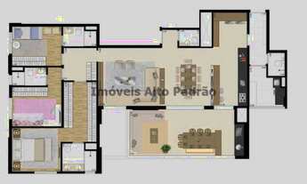 Imagem 3: 151m - 3 vagas - face norte - Bairro Campo Belo