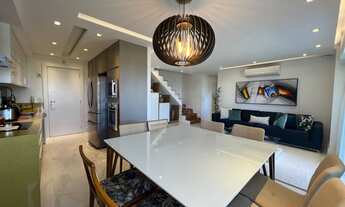 Imagem 5: Linda cobertura duplex reformada e decorada por arquiteto no condomínio Blue One localizad