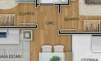 Imagem 5: Apartamento para Venda em Nova Iguaçu, Jardim Alvorada, 2 dormitórios, 1 banheiro, 1 vaga