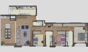 Imagem 3: Vista Parque Água Branca - 3 dorms (2 suítes) - Entrega 2022