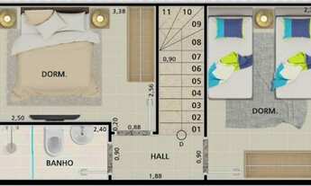 Imagem 2: CASA COM 44.89 m² - VILA SONIA - PRAIA GRANDE SP