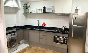 Imagem 2: Apartamento Studio de 33m² de 1 Dormitório, Sala, Cozinha e Lavanderia integradas no Tat