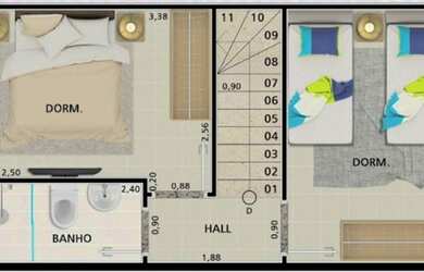 Imagem 2: CASA COM 44.89 m² - VILA SONIA - PRAIA GRANDE SP