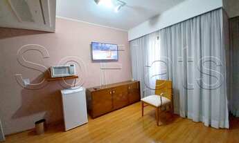 Imagem 3: Flat Slaviero Moema 26m² e 1 dorm disponível locação prox. do Aeroporto de Congonhas