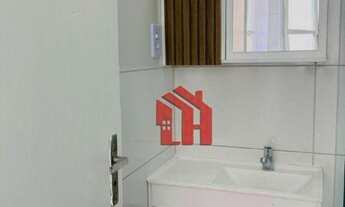 Imagem 4: Apartameento de 55m2, com 1 dormitório, 1 banheiro, vaga para moto, Boqueirão, Santos