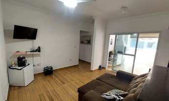 Imagem 2: APARTAMENTO RESIDENCIAL PARA VENDA 02 QUARTOS MOBILIADO VISTA MAR NO CENTRO DE MONGAGUÁ SP