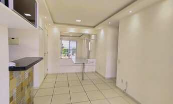 Imagem 2: Apartamento no Lagoa Jóquei Ville com 2 Quartos e 1 banheiro, 55m² com varanda para locaçã