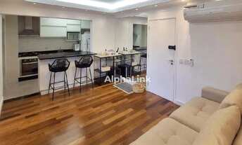 Imagem 5: Apartamento com 2 dormitórios para alugar, 79 m² por R$ 9.340,97/mês - Alphaville - Baruer