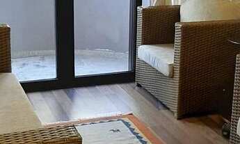 Imagem 2: Apartamento Semi Mobiliado com 80 metros quadrados no bairro Brooklin com lazer