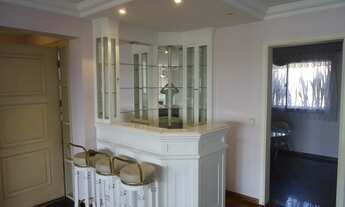 Imagem 4: Cond. Fechado no Panamby: Andar alto, 4 Stes, 4 vagas, 220m² útil, Terraço gourmet + Depós